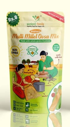 Ancient Foods Multi Millet Dosa mix 250gm Natural And Healthy Food