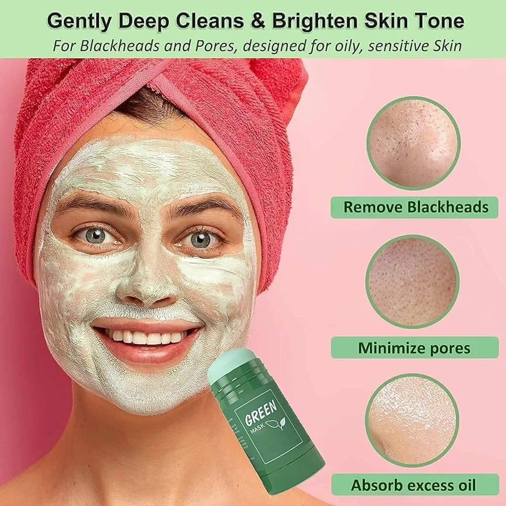 Green Tea Stick Face Mask Pack Of 2