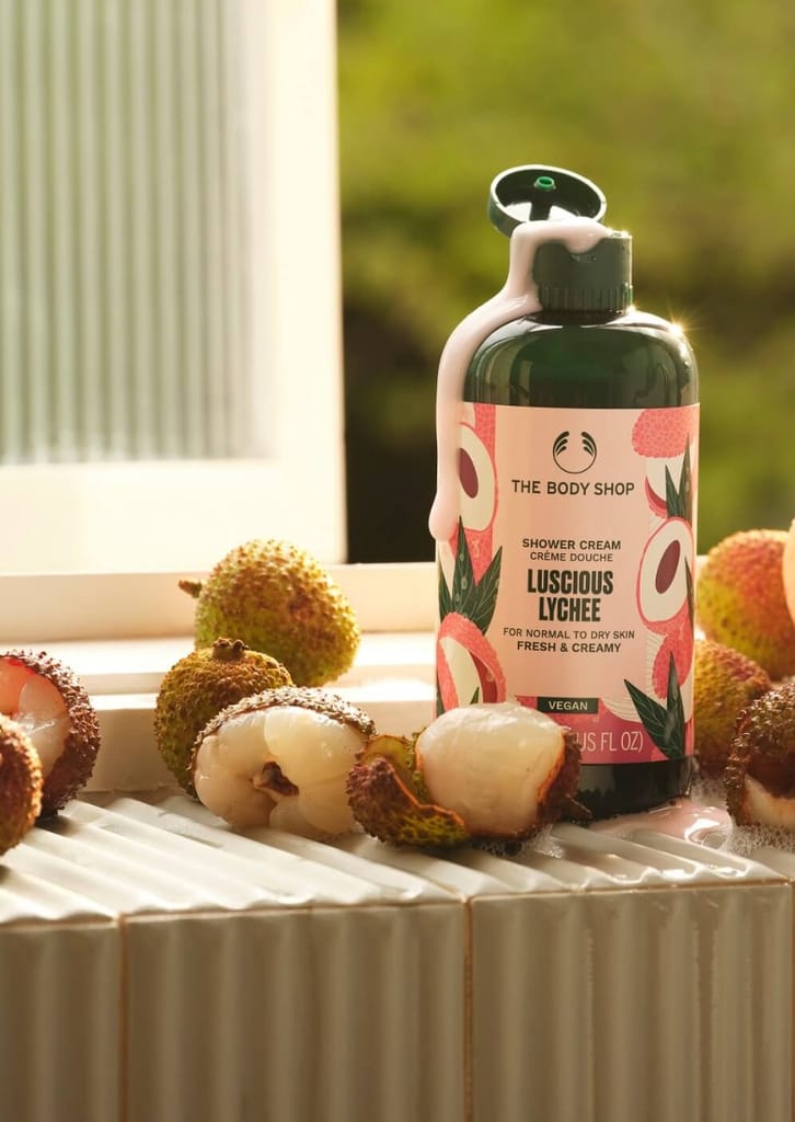 The Body Shop Vegan luscious lychee Shower Cream, 250 Ml