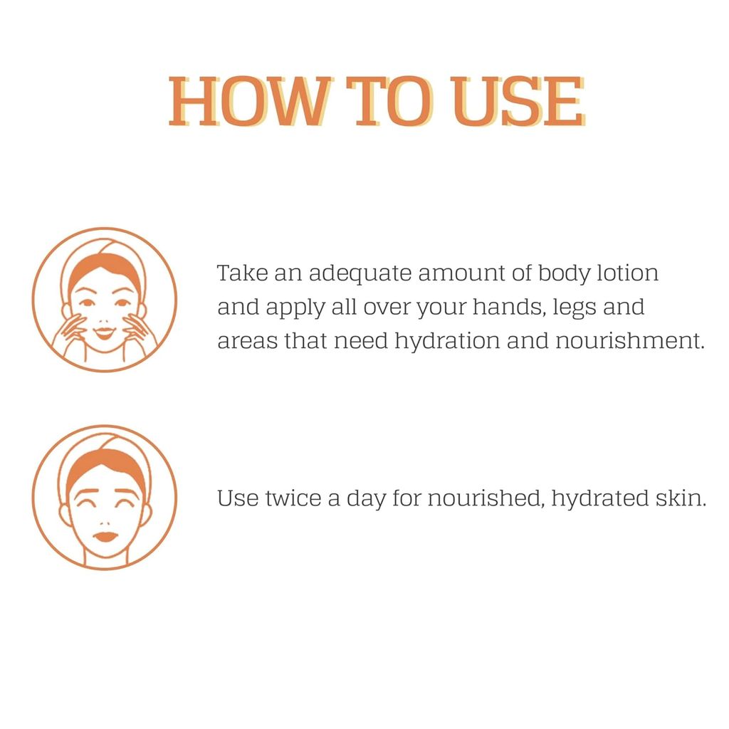 ENN Glow Ghee Body Lotion For Summer, Hydrating Lotion For Dry Skin With Natural Ghee, Aloe Vera & Saffron For Deep Moisturization For Men & Women, 240ml