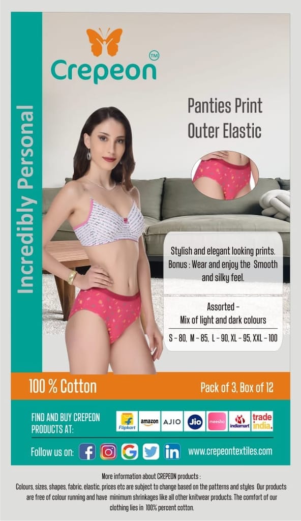 Crepeon Print OE -Outer Elastic