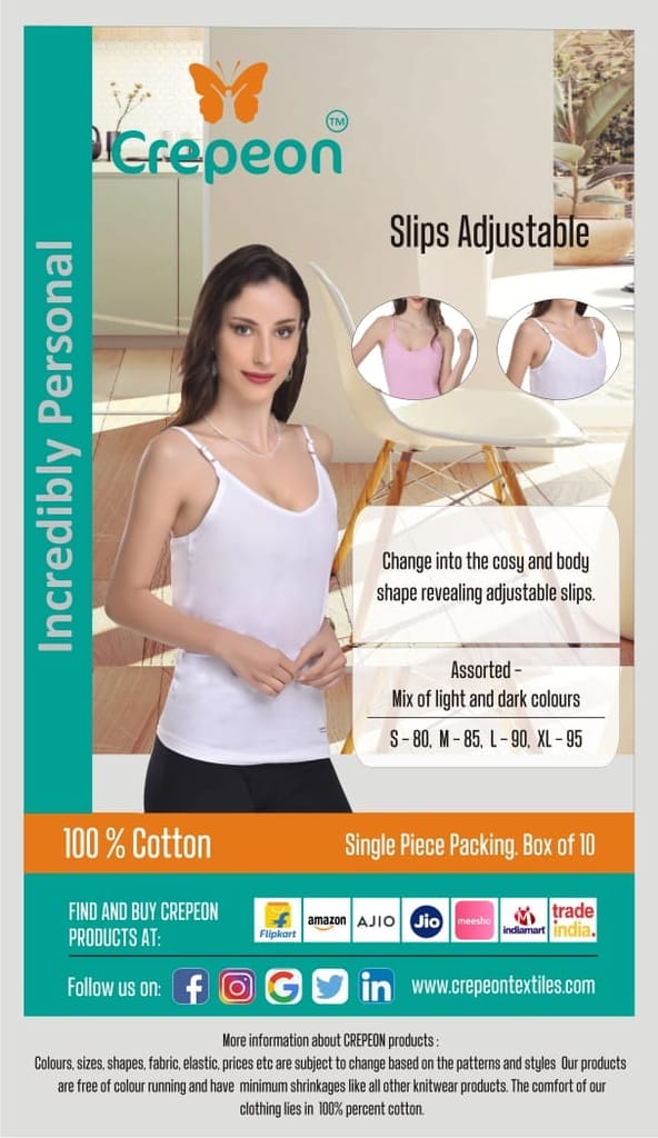 Crepeon Camisole Adjustable
