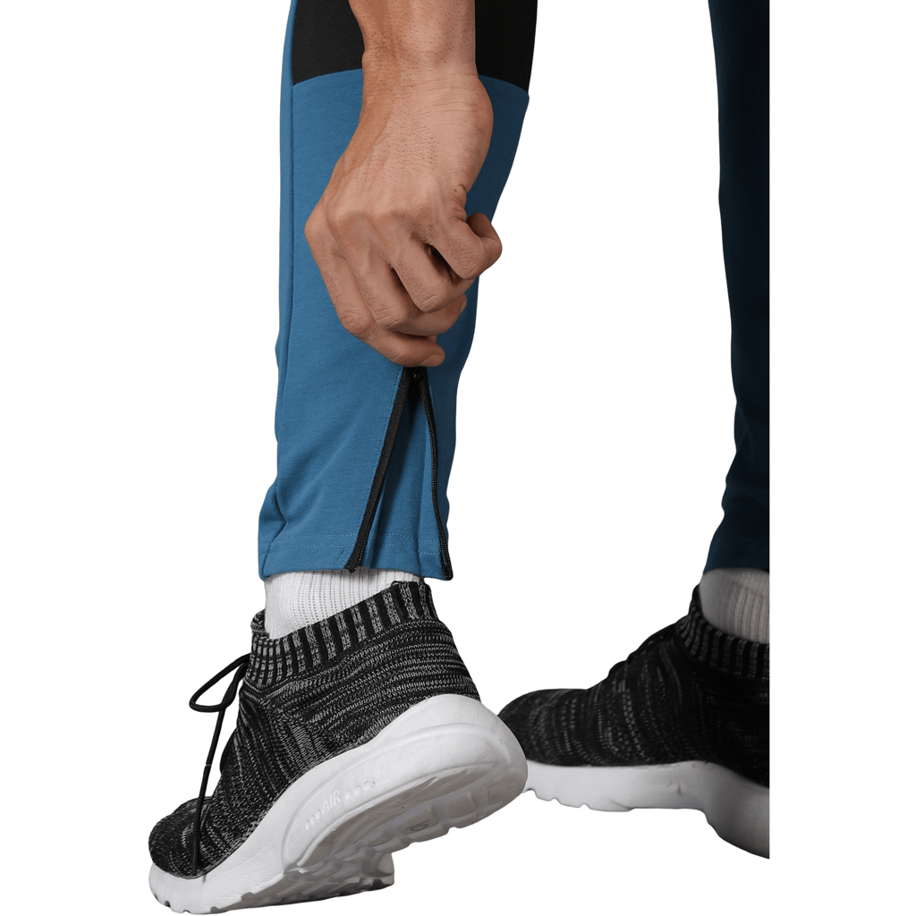 DOMIN8 Men's Elasticated Cycling/Training Tights with back Zipper pocket