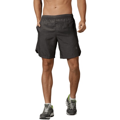 DOMIN8 Men's Elasticated solid training shorts with Zipper pockets