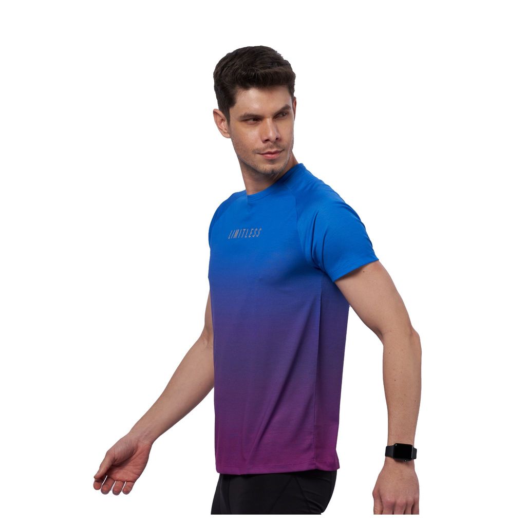 DOMIN8 Men's digital print Training T-shirt