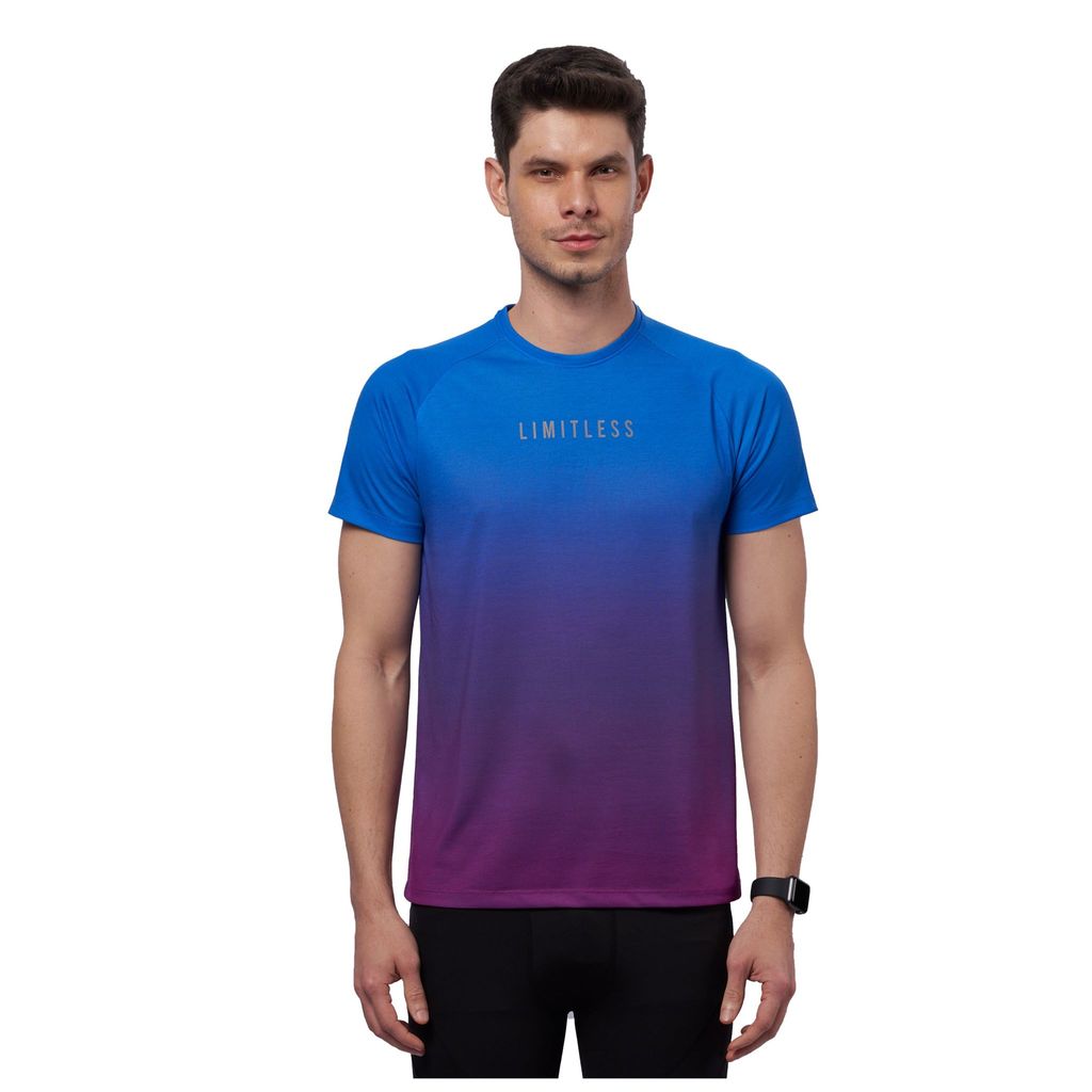 DOMIN8 Men's digital print Training T-shirt