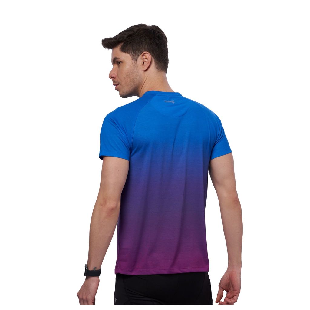 DOMIN8 Men's digital print Training T-shirt