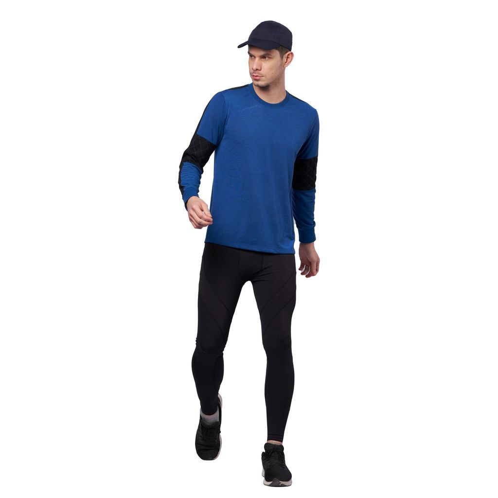DOMIN8 Men's color block full sleeve T-shirt