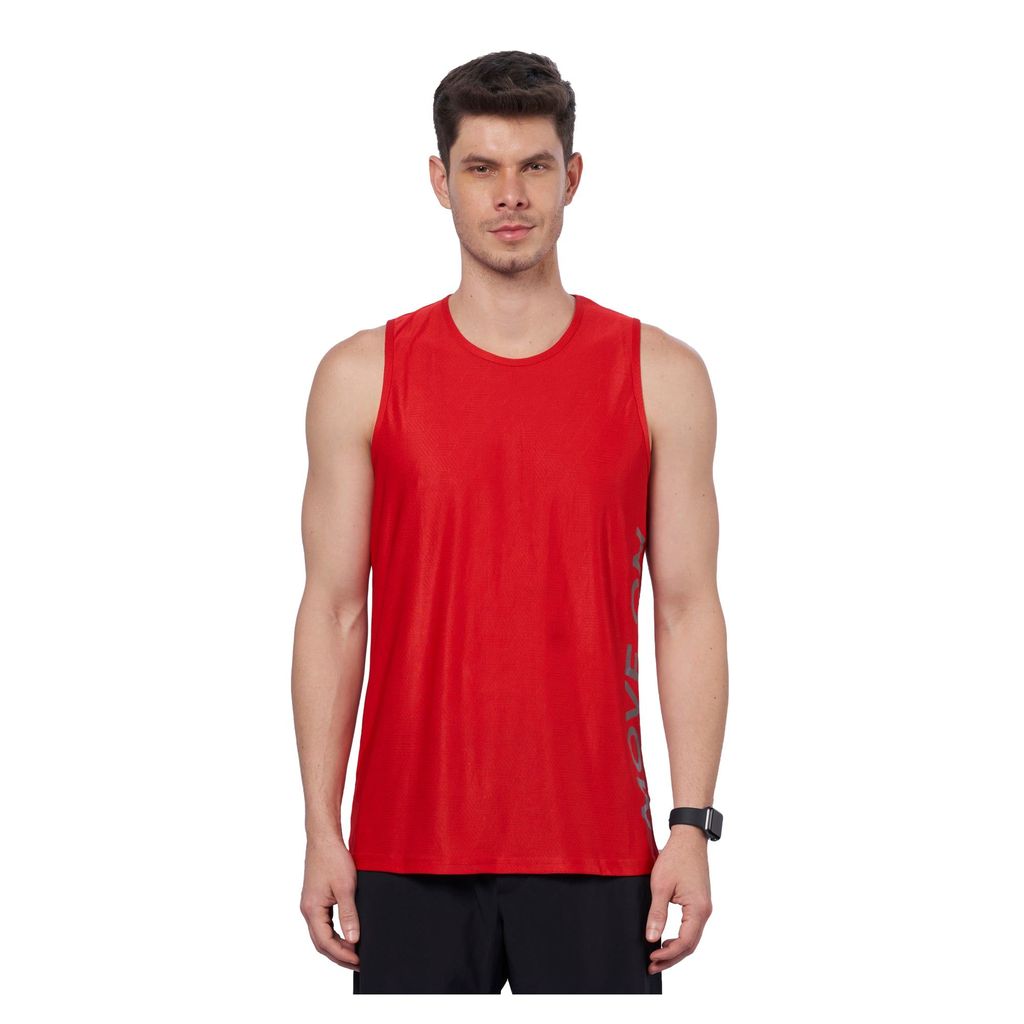 DOMIN8 Men's Breathable Outdoor Tank Top for Running/Training/ Gym workout