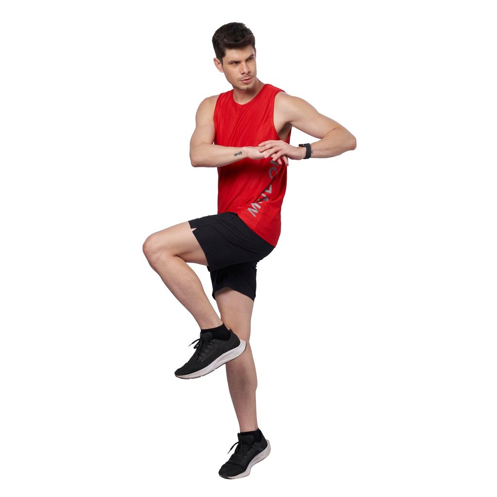 DOMIN8 Men's Breathable Outdoor Tank Top for Running/Training/ Gym workout