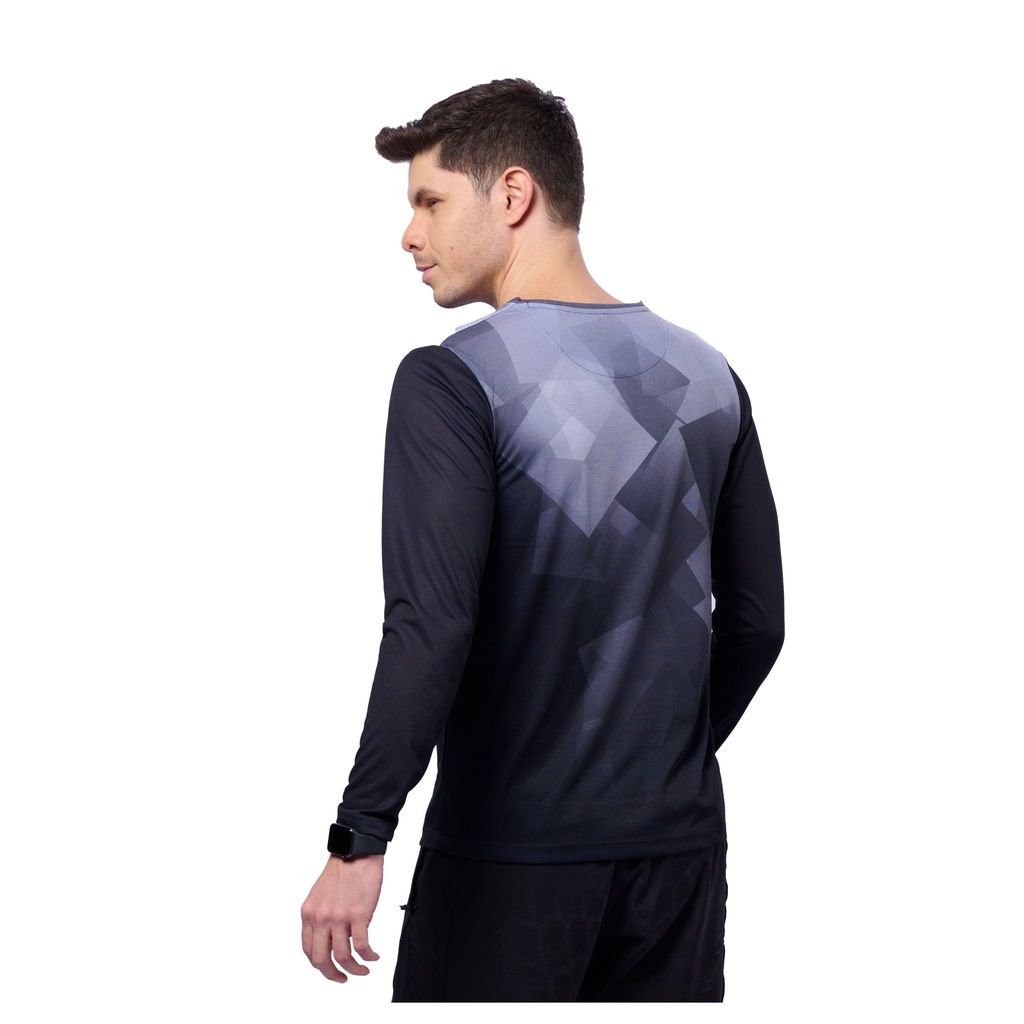 DOMIN8 Men's Digital print outdoor Training full sleeve T-shirt