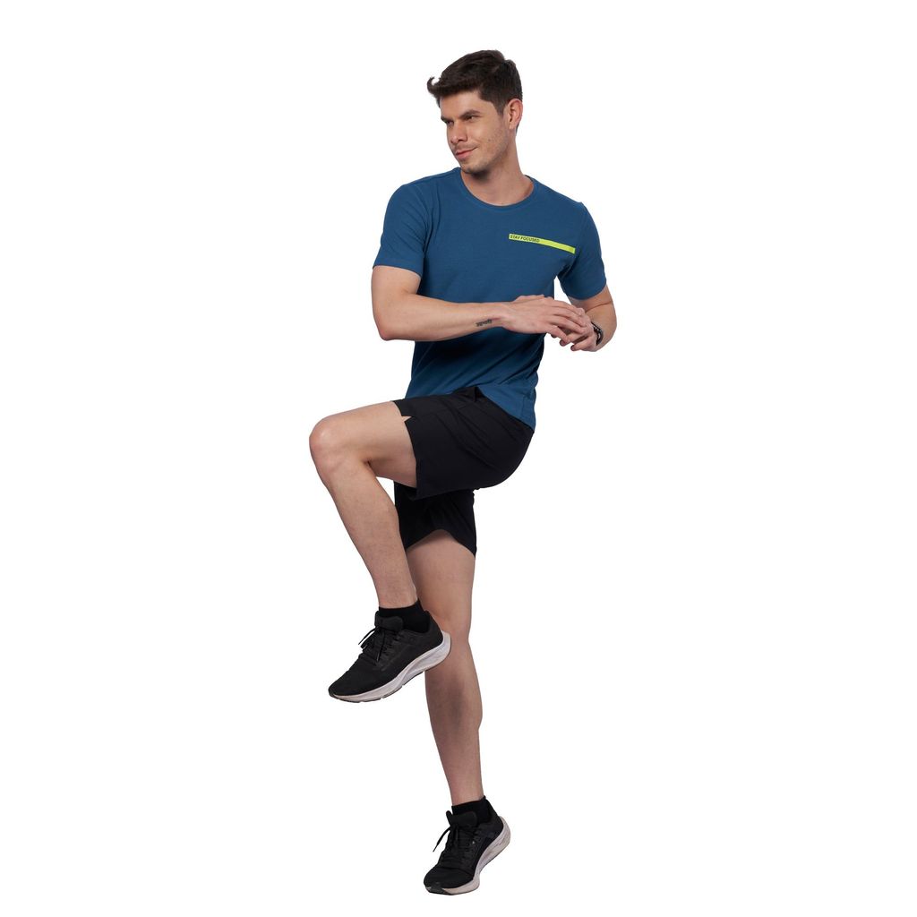 DOMIN8 Men's Breathable Training Outdoor T-Shirt (Blue)