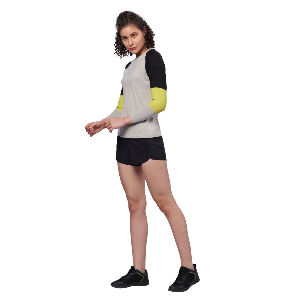 DOMIN8 Women's Color Block Raglan Training T-Shirt