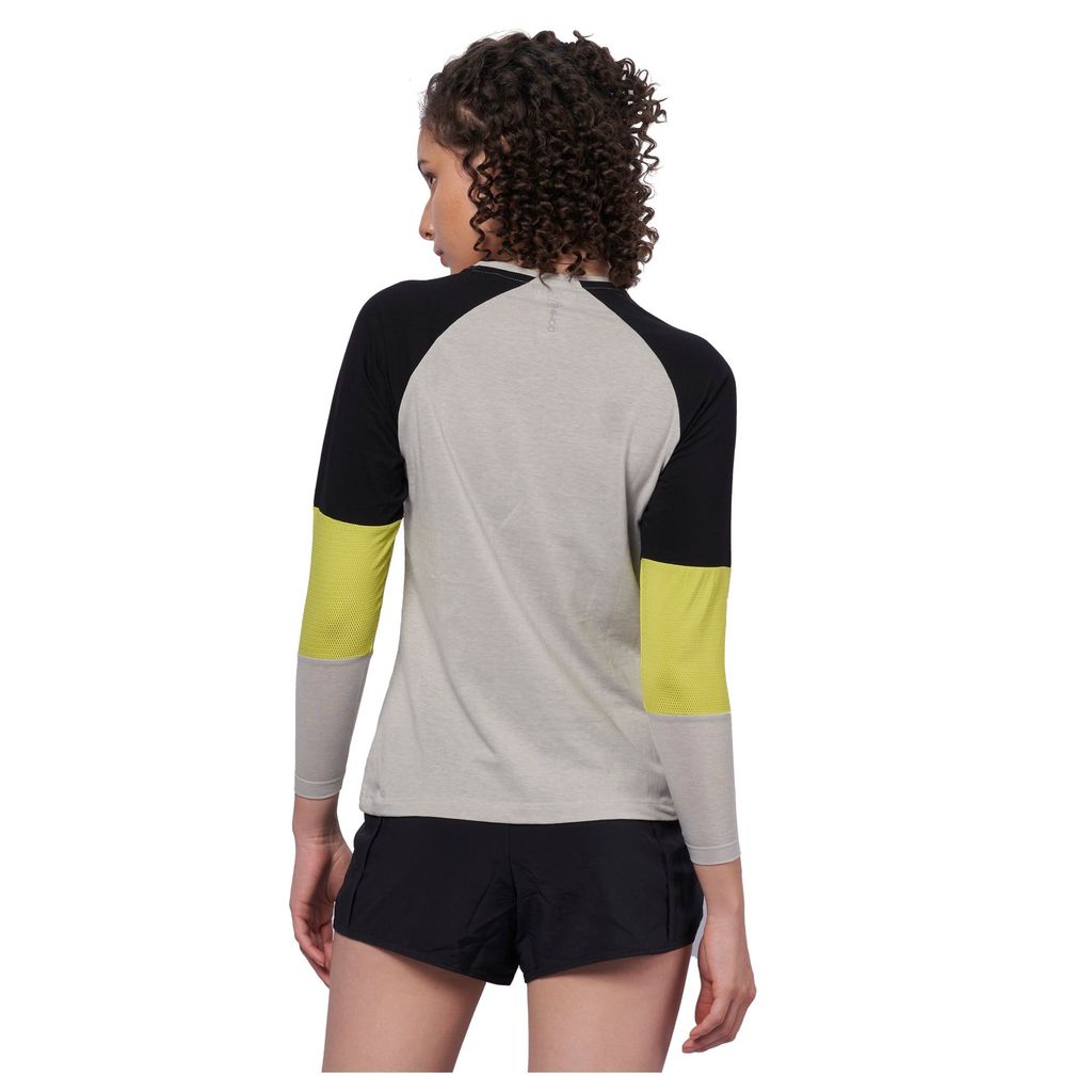 DOMIN8 Women's Color Block Raglan Training T-Shirt