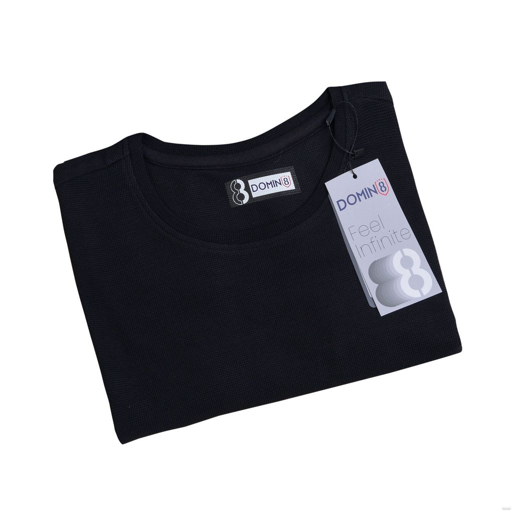 DOMIN8 Men's Breathable Training Outdoor T-shirt (Black)