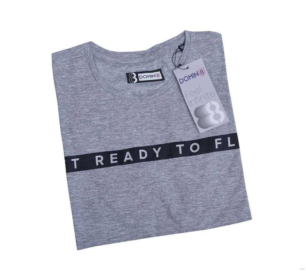 DOMIN8 Men's Chest Tape Training T-Shirt