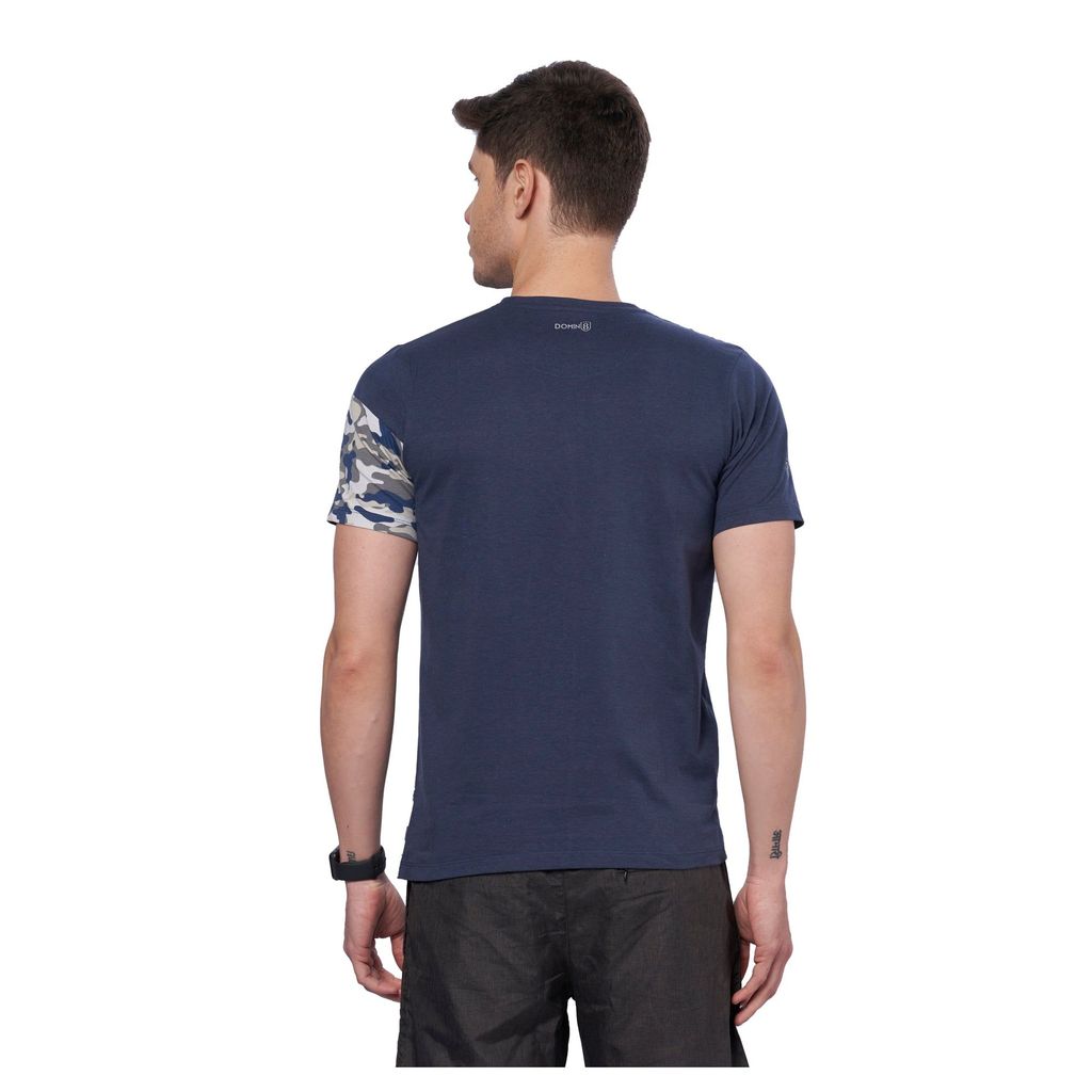 DOMIN8 Men's Camouflage Panel Training Outdoor T-Shirt