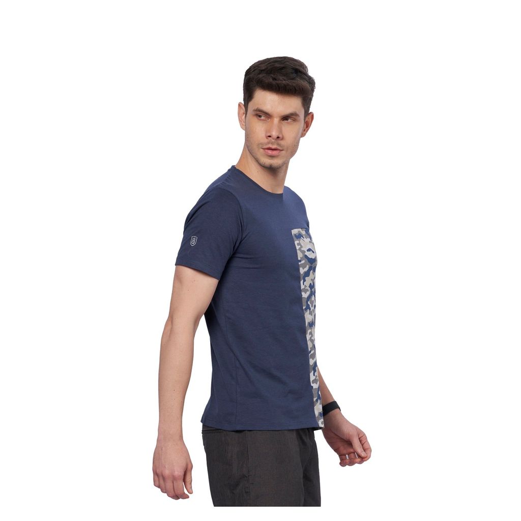 DOMIN8 Men's Camouflage Panel Training Outdoor T-Shirt