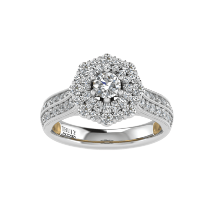 Floral Splendor Diamond Ring
