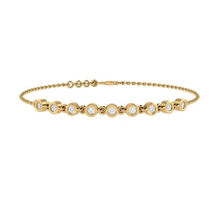 Connected Diamond Bracelet