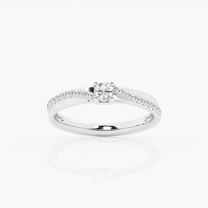 Swirl Brilliance Diamond Ring