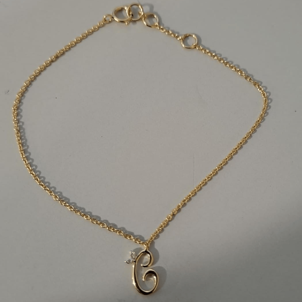 C With Diamond Accent