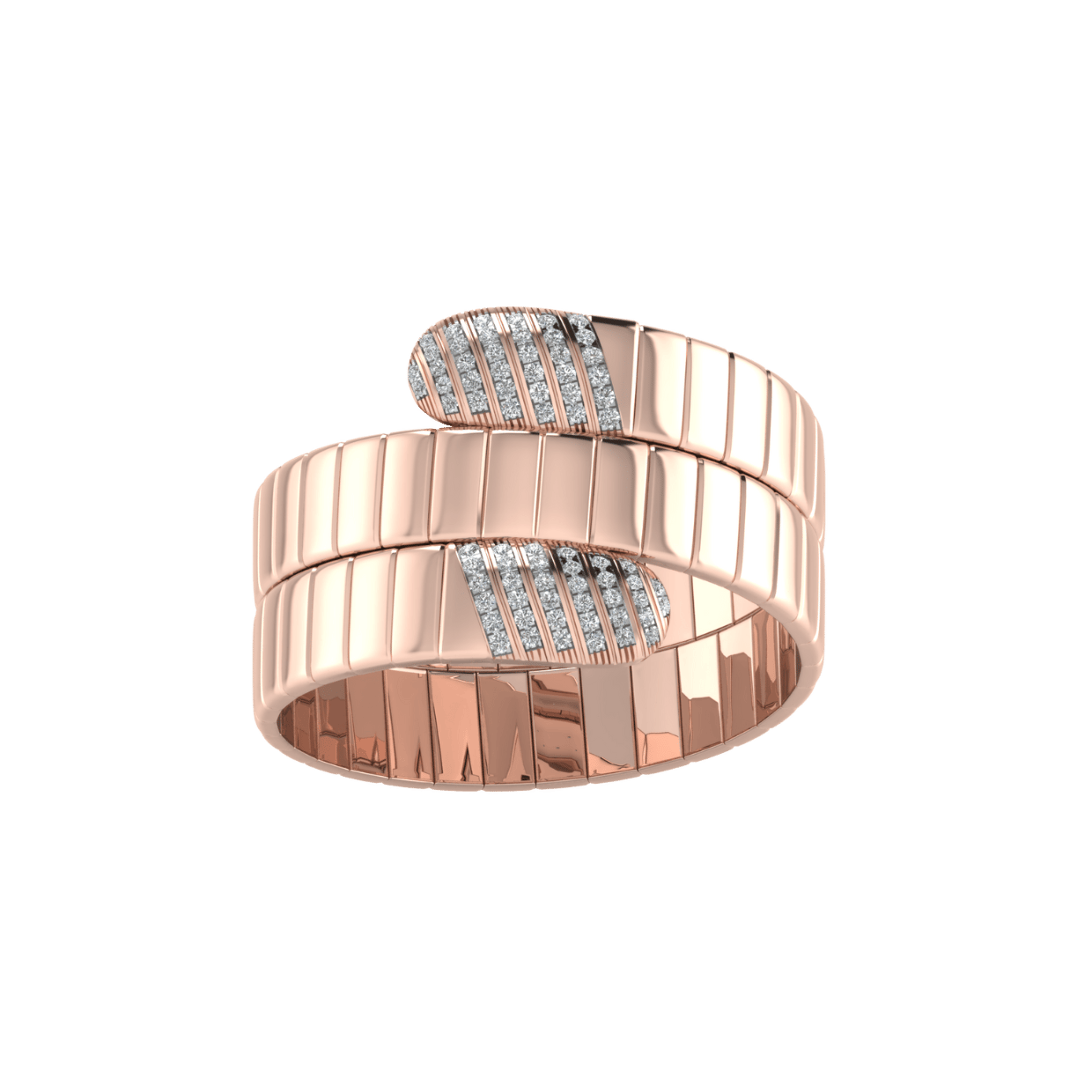 Wrap Bracelet with Diamonds