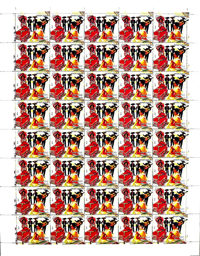 Shobhaphila's Full sheet Stamps 2010 (a) (2 NO.S) - Stationery | Buy online on ZillyBuy