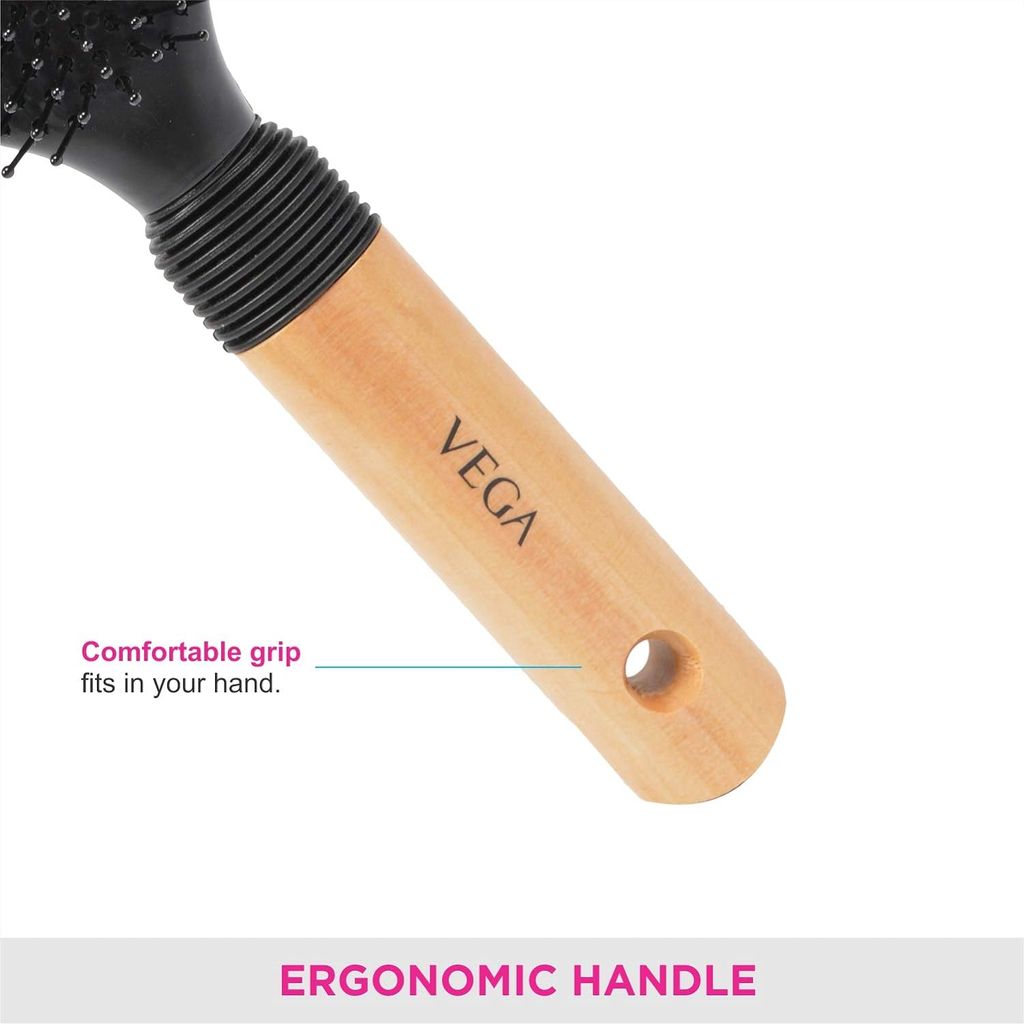 Vega Professional Flat Paddle Hair Brush- E8-FB