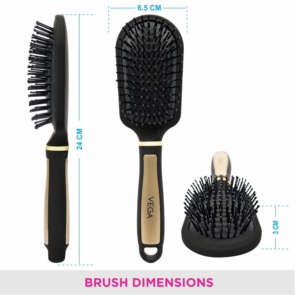 VEGA Cushion Detangling Stylish Hair Brush - E14-CB