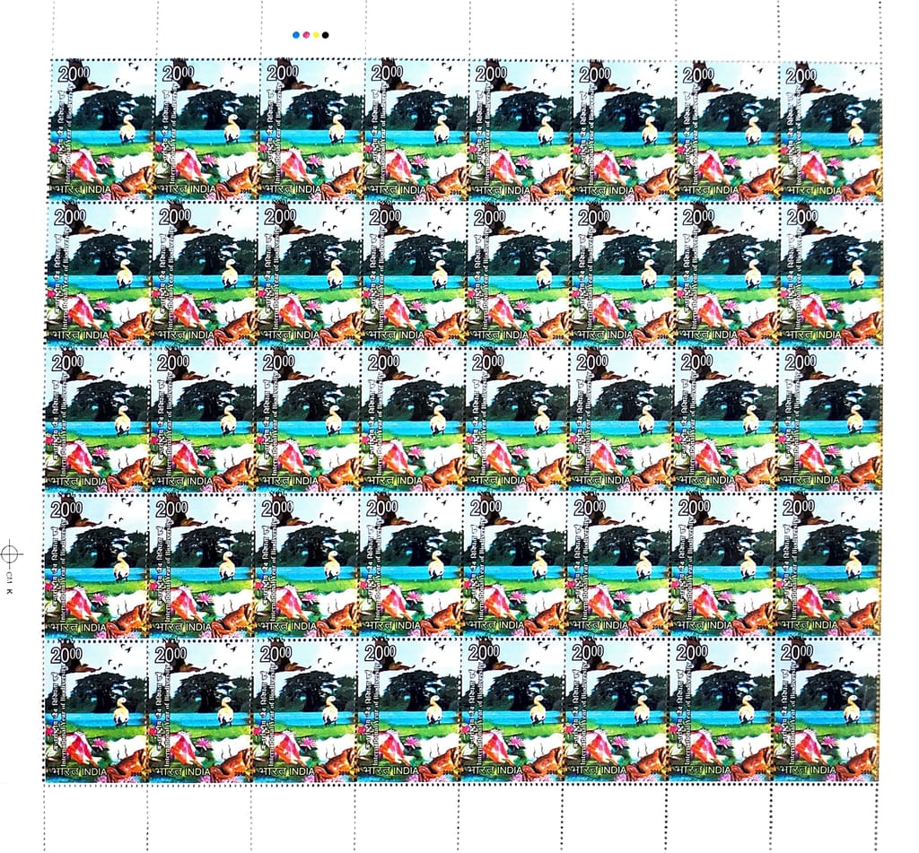 Shobhaphila's Full sheet Stamps 2010 (c) (2 NO.S) - Stationery | Buy online on ZillyBuy