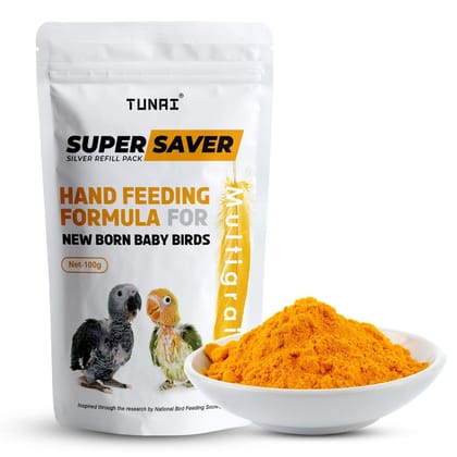 Tunai Super Saver Hand Feeding Formula Bird Food |100g
