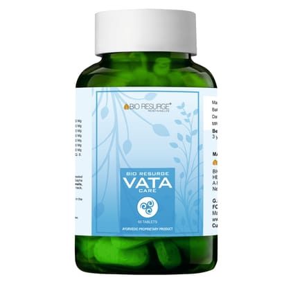 BIO RESURGE LIFE ||VATA CARE ||1000 Mg Tablets|| For Managing Of Vata Dosha