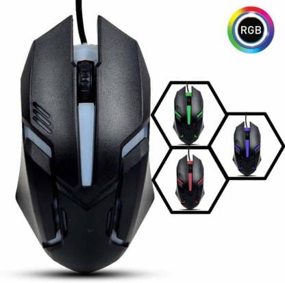 AW950 RGB GAMING MOUSE Wired Optical Gaming Mouse  (USB 2.0, BLACK /RGB)