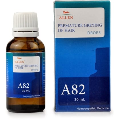 Allen A82 Premature Greying Of Hair Drop (PACK OF 2)