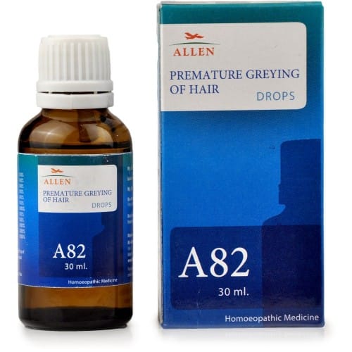 Allen A82 Premature Greying Of Hair Drop (PACK OF 2)