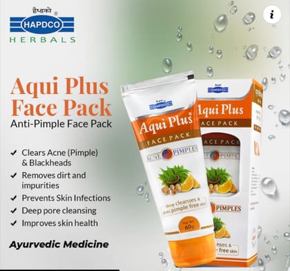 Aqui Plus: Anti Pimples Facepack (Pack of 2)