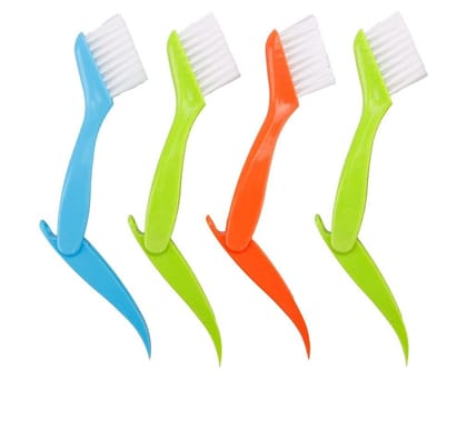 Three Secondz Cleaning Brush, Window Rail & Sliding Door Cleaning Brush Handheld Groove Column Brush Cleaning Tools