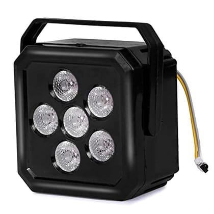DAYBETTER� DJ LED Par Flood Light with 6 LED for Home Party Festival Lighting with 24 Key Remote Control Disco Stage Light DJ (Multicolor) | VD-E-25