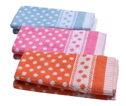 Mandhania Preimium Quality 450 GSM Cotton Hand Towels, 35x53 cm Pack of 6