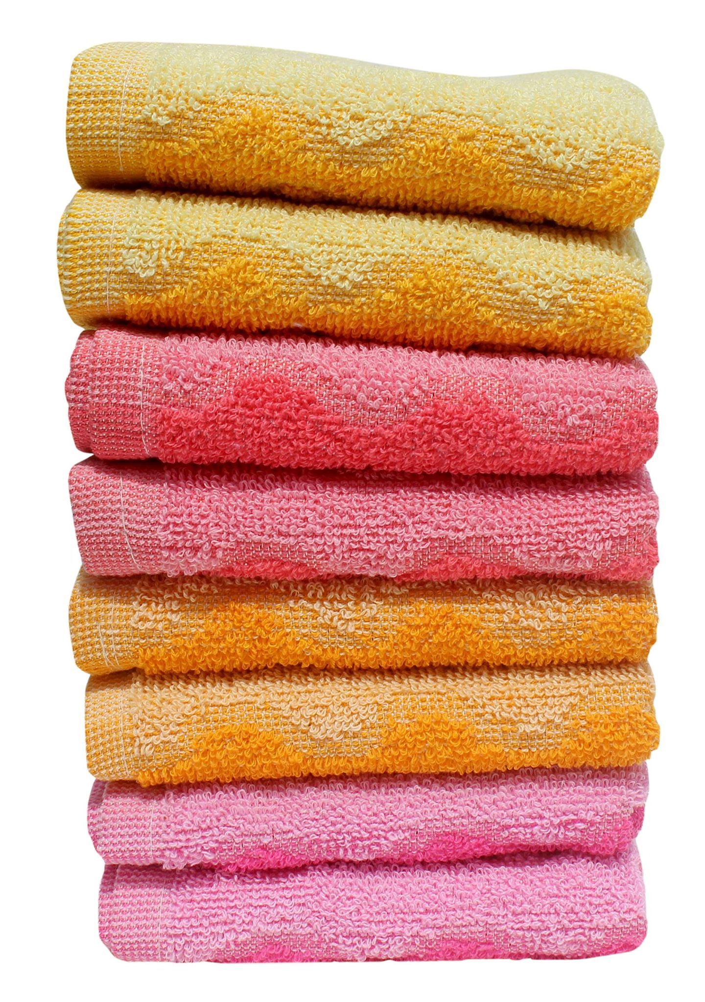 Mandhania Dailyuse Soft Cotton Hand Towels, 35x53 cm Pack of 8 (SHT805)