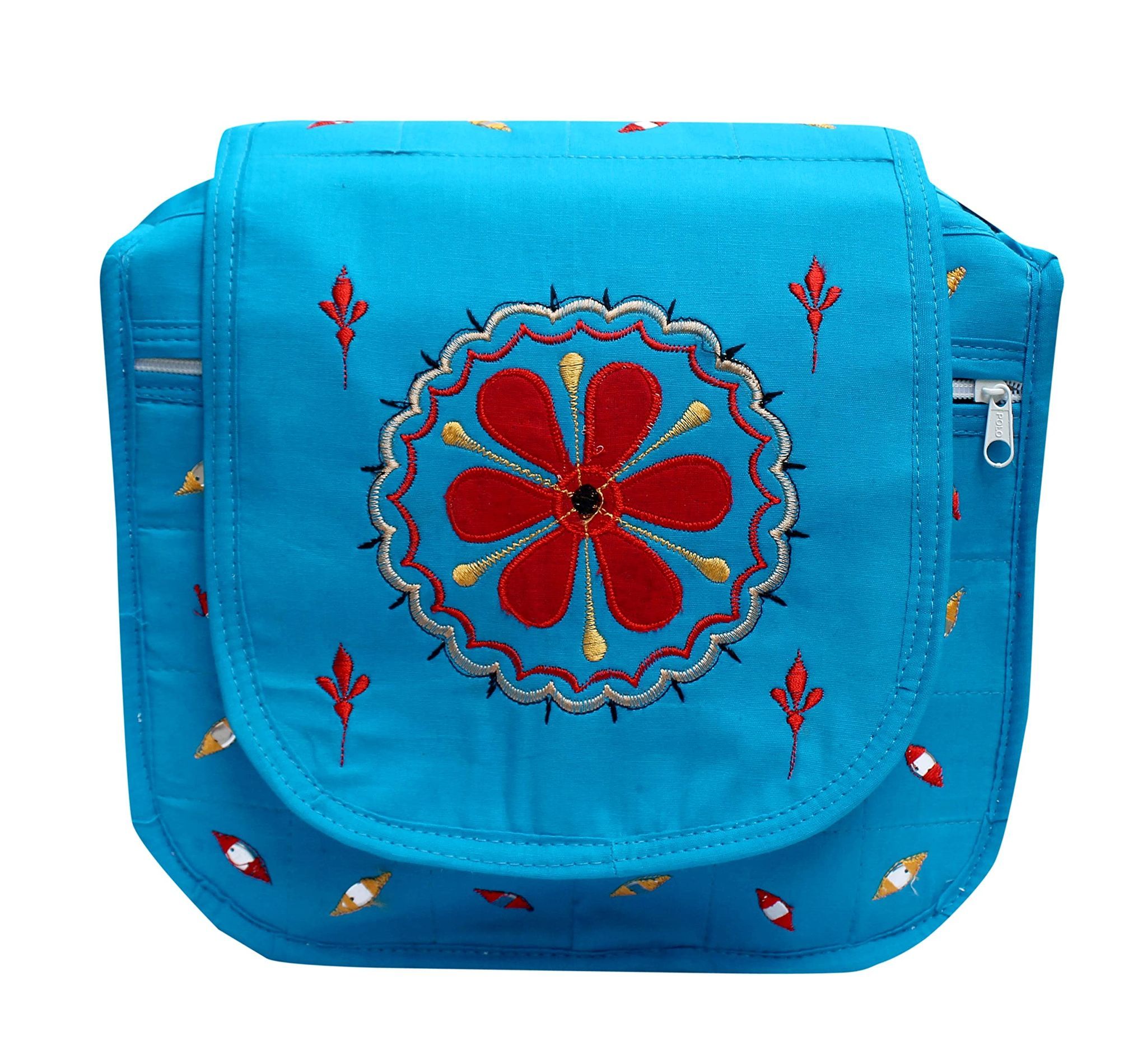 Embroidered Cotton Jhola Bag at Rs 450/piece | Ladies Bag in New Delhi |  ID: 2852876409291