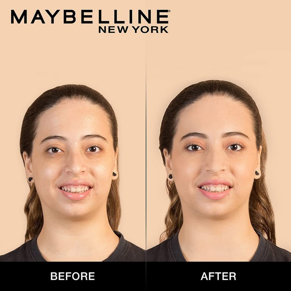 Maybelline New York Liquid Foundation, Matte Finish, With SPF, Absorbs Oil, Fit Me Matte + Poreless, 118 Light Beige, 30 ml