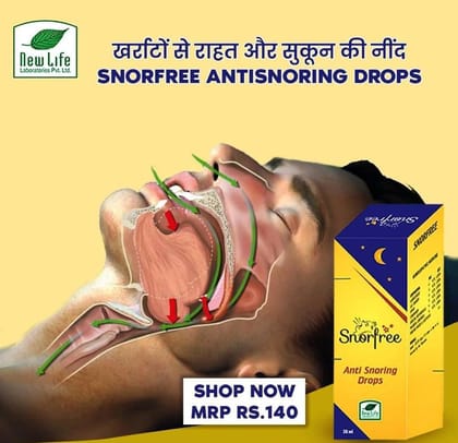 NEW LIFE  SNORFREE DROPS (PACK OF 2)
