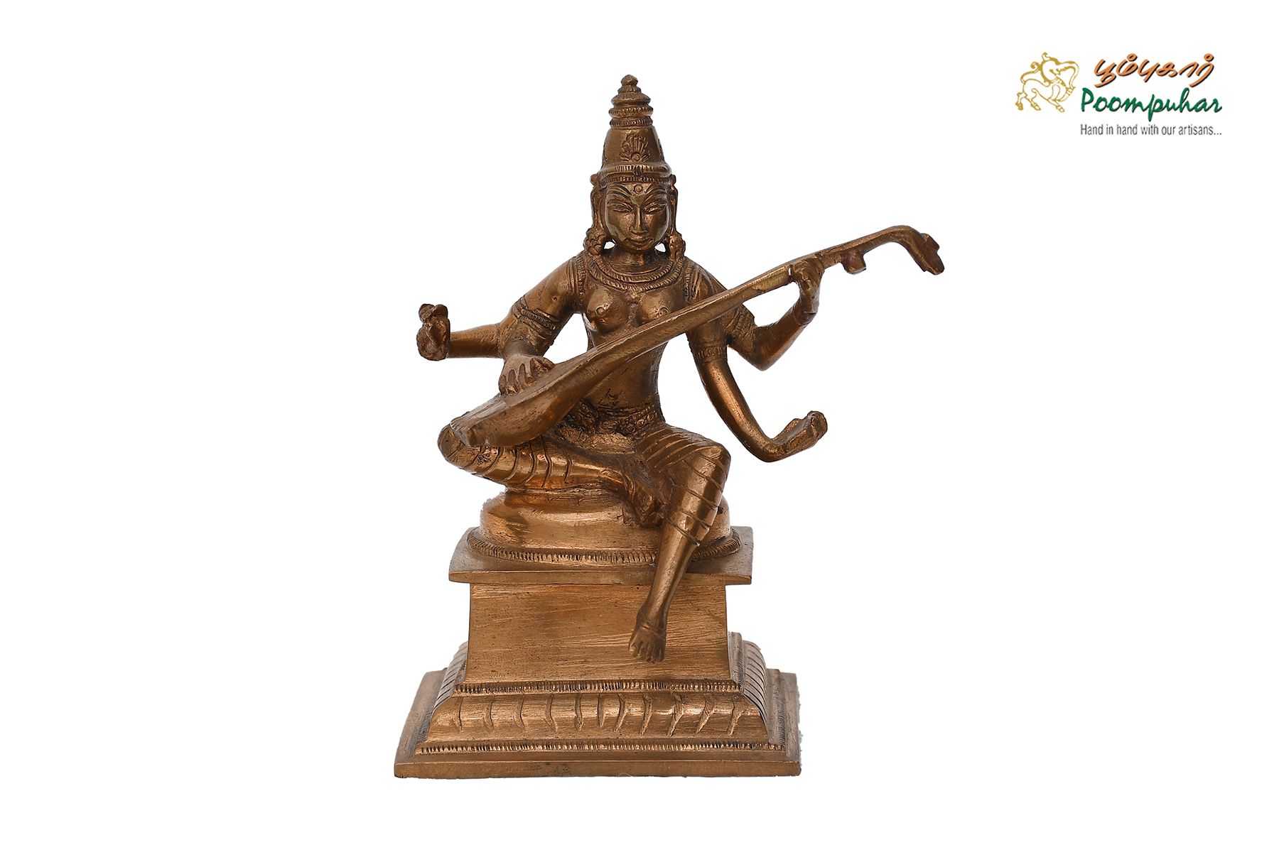 BRONZE 6IN SARASWATHI