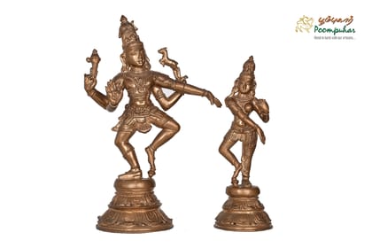 DANCING SIVAN WITH PARVATHI