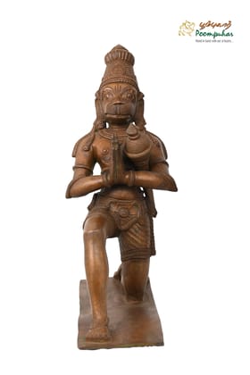 BRONZE 12IN SIT HANUMAN