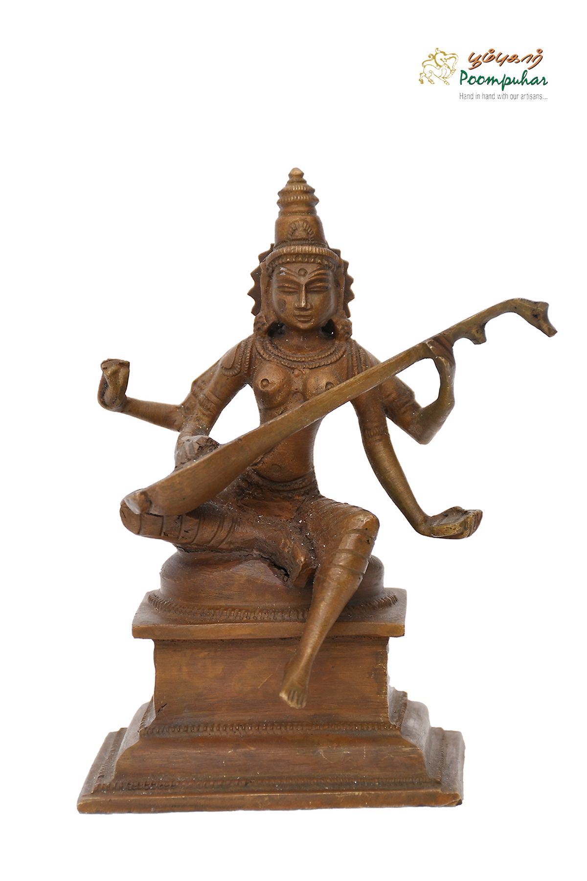 BRONZE SARASWATHI 5IN