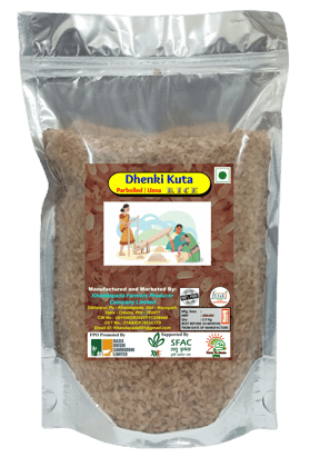 Dhenki Kuta Rice | Parboiled / Usna Rice | 2.5 Kg