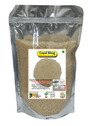 Gopal Bhog Rice | Parboiled / Usna Rice | 4 Kg
